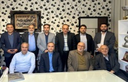 دیدار روسای حوزه های استان با سرپرست هیات فوتبال استان تهران