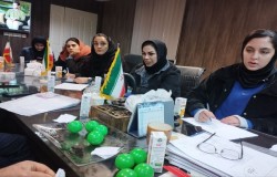 مراسم قرعه کشی مسابقات لیگ فوتسال بانوان هیئت فوتبال جنوب شرق